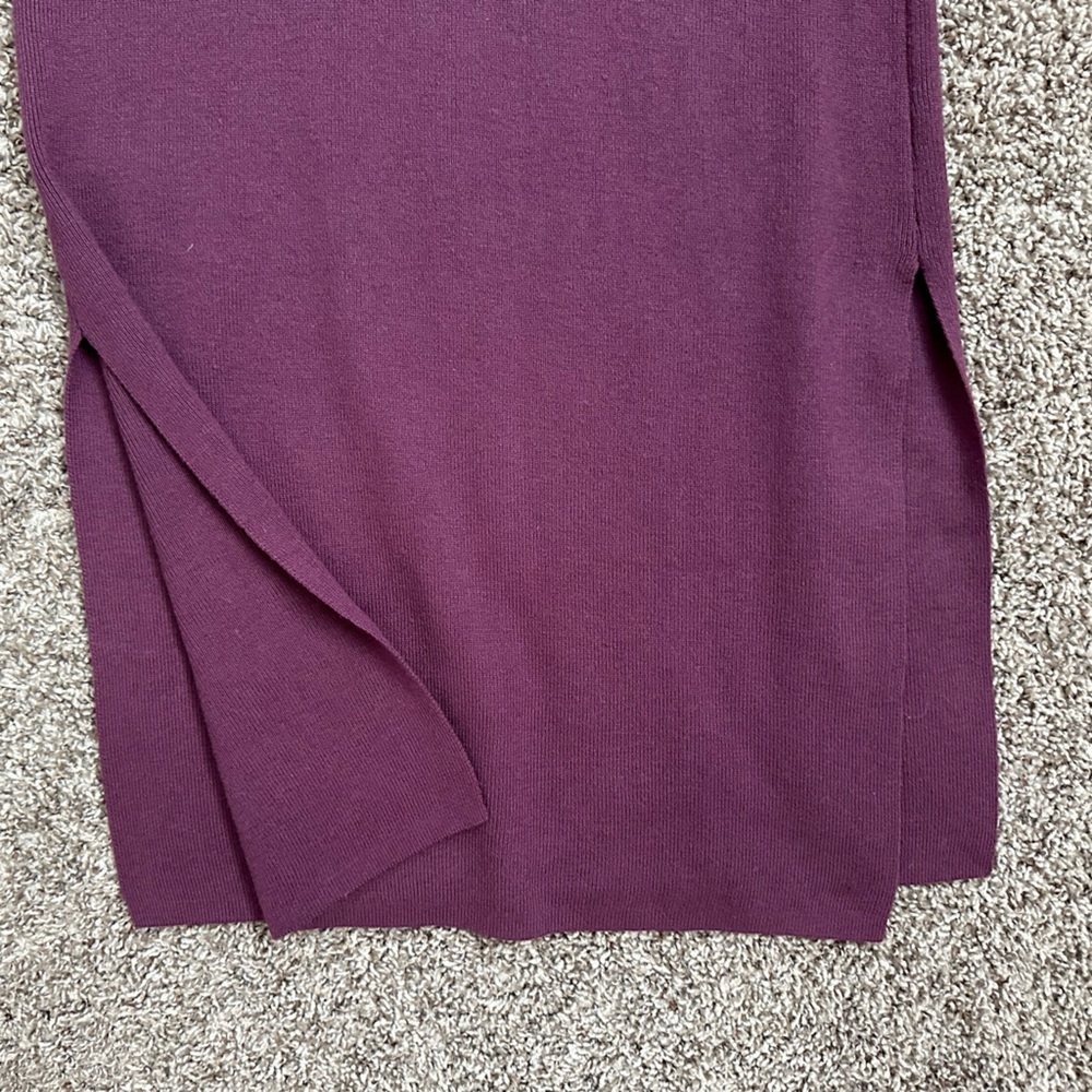 Loft Mock Neck Midi Sweater Dress - Picture 7 of 10